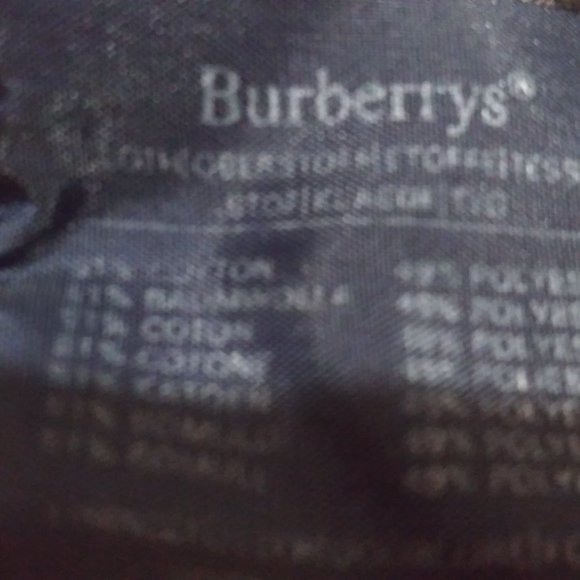 Burberry Raincoat Very Tailored with Hidden Button Sleek and Corporate Finish - Picture 3 of 6